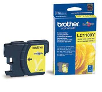 Ink Brother LC-1100Y Yellow - 325Pgs 7.5ml