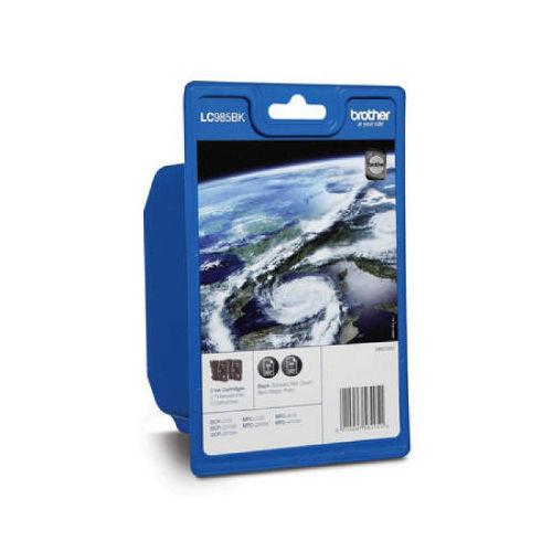 Ink Brother LC-985BK Black - 300Pgs