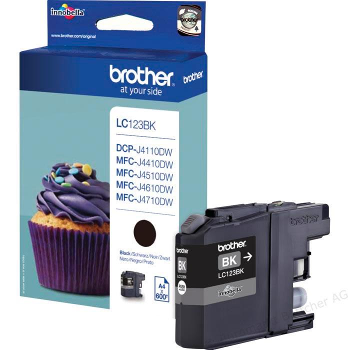 Ink Brother LC-123BK Black - 0,6k
