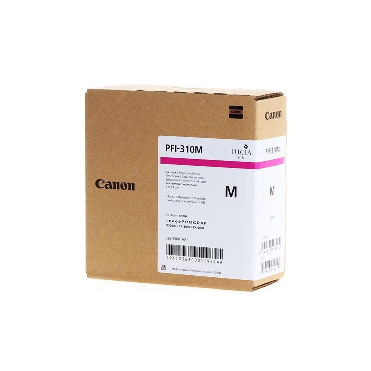 Ink Pingment Canon PFI-310M Magenta 2361C001 330ml