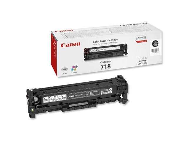 Toner Laser Canon Crtr All in One 718 Black - 3.4K Pgs