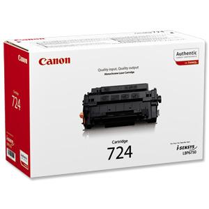 Toner Laser Canon Crtr All in One 724 Black - 6K Pgs