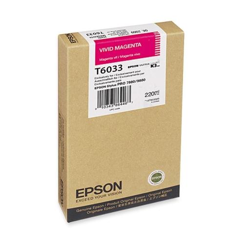 Ink Epson C13T603300 Magenta High Capacity - 220ml