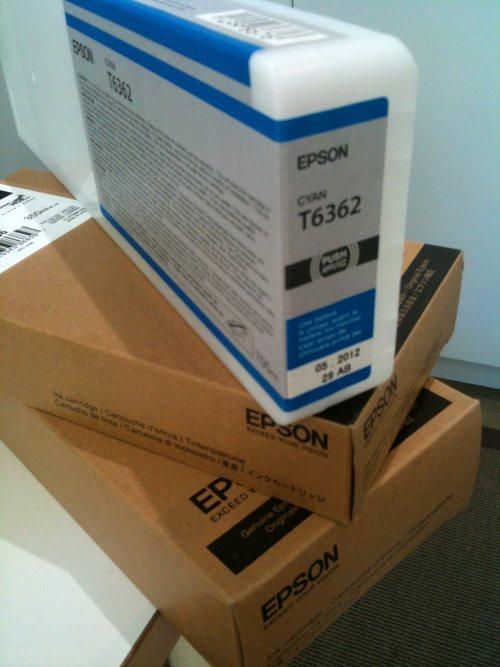 Ink Epson T6362 C13T636200 Cyan with pigment - 700ml