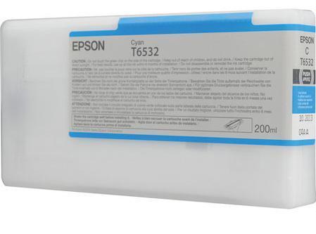 Ink Epson T6532 C13T653200 Cyan UltraChrome HDR- 200ml