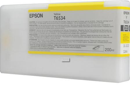 Ink Epson T6534 C13T653400 Yellow UltraChrome HDR- 200ml