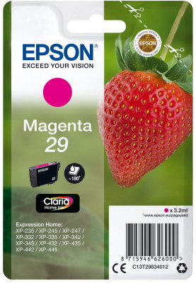 Ink Epson 29 C13T29834012  Claria Home  Magenta - 3.2ml