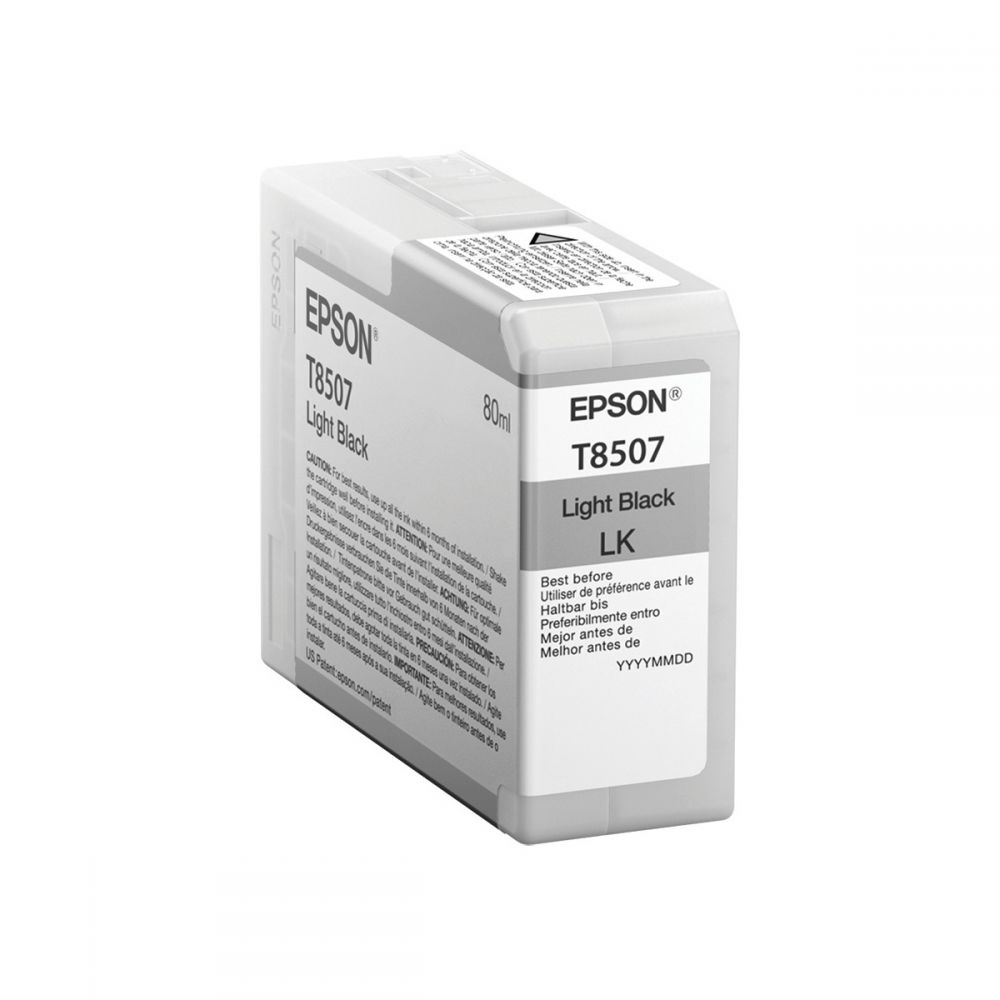 Ink Epson T8507 C13T850700 Light Black - 80ml