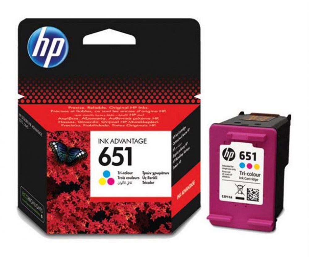 Ink HP No 651 TRI-COLOR 300pgs