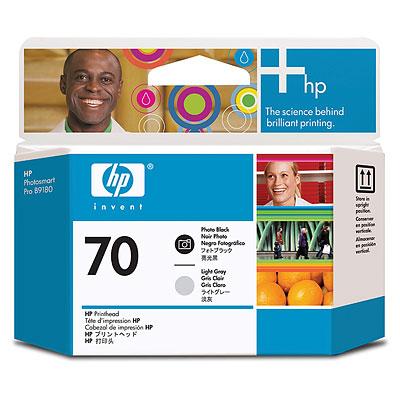 Ink HP No 70 Printhead Photo Black and Light Grey