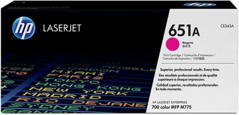 Toner Laser HP 651A LJ MFP775 Series Magenta