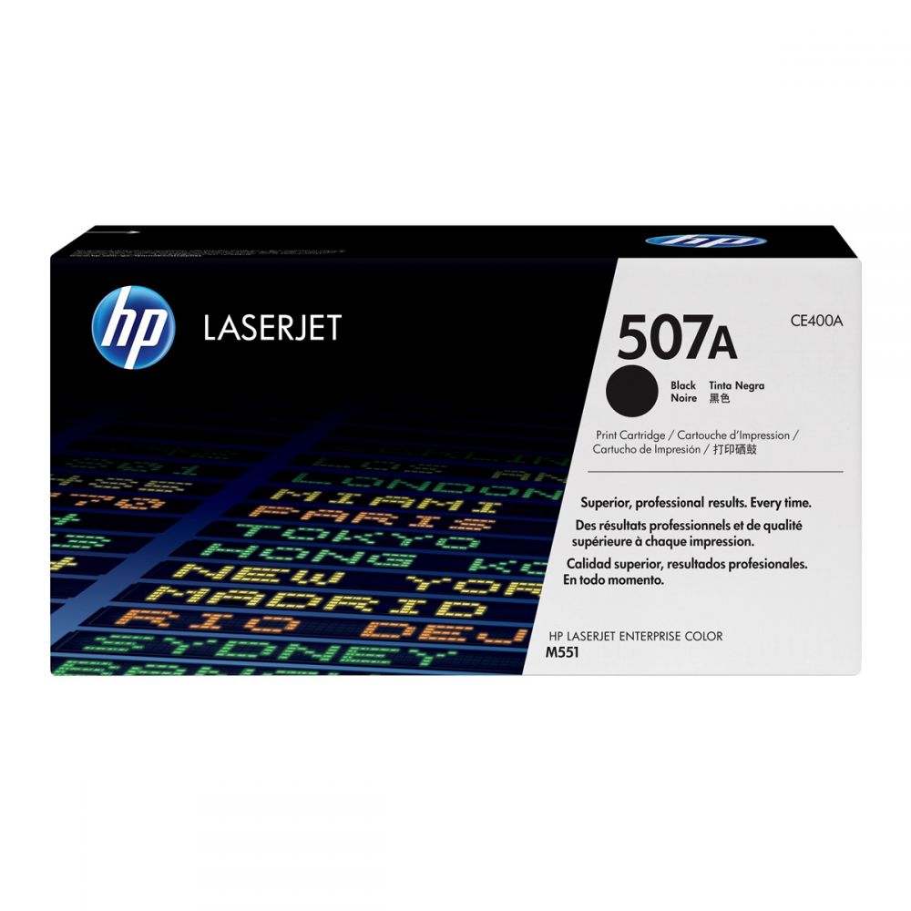 Toner Laser 507A HP LJ Color M551 Black 5.5K Pgs