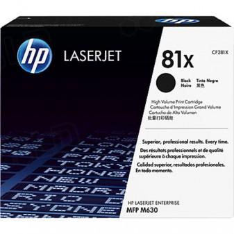 Toner Laser HP 81X LJ MFP M630 Black 25K