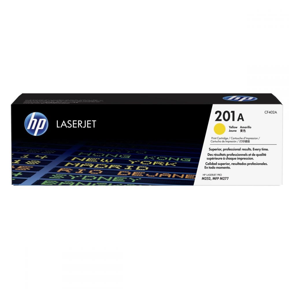 Toner Laser 201A HP LJ Color M252 Yellow 1.4K Pgs