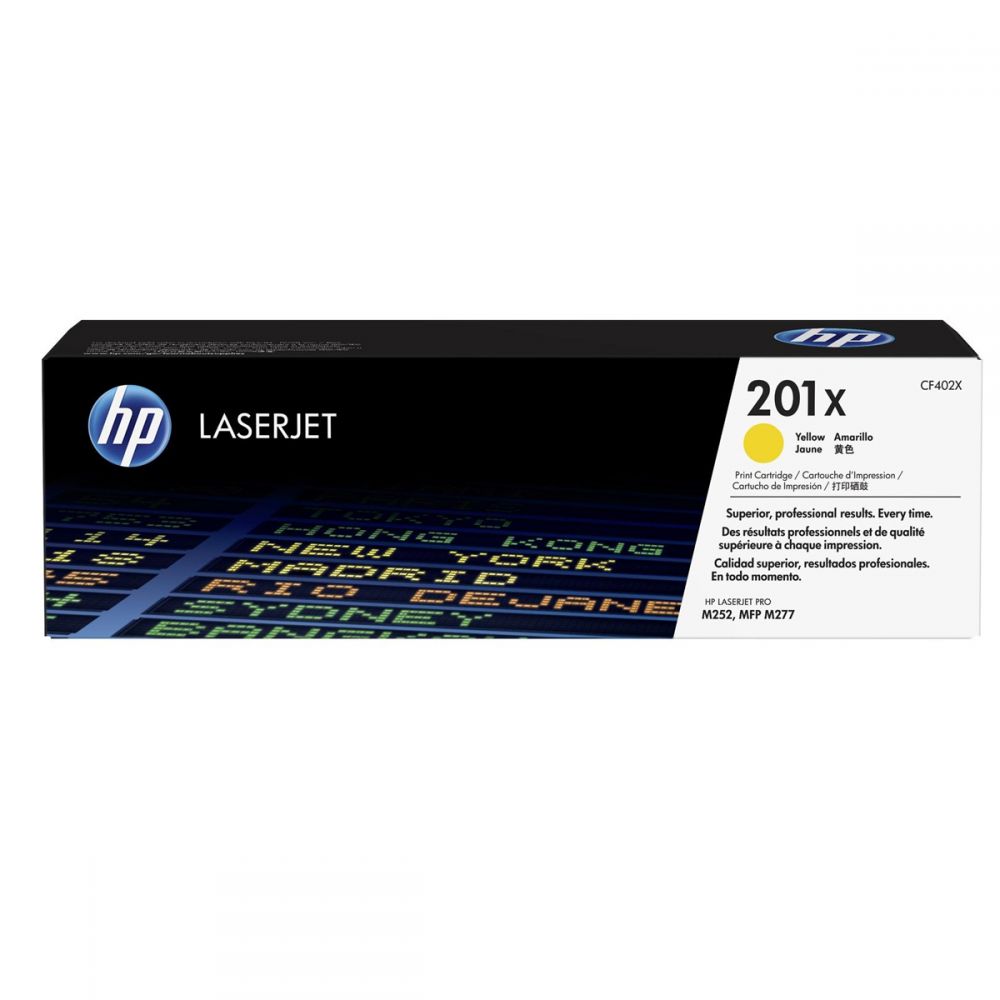 Toner Laser 201X HP LJ Color M252 Yellow 2,3K Pgs