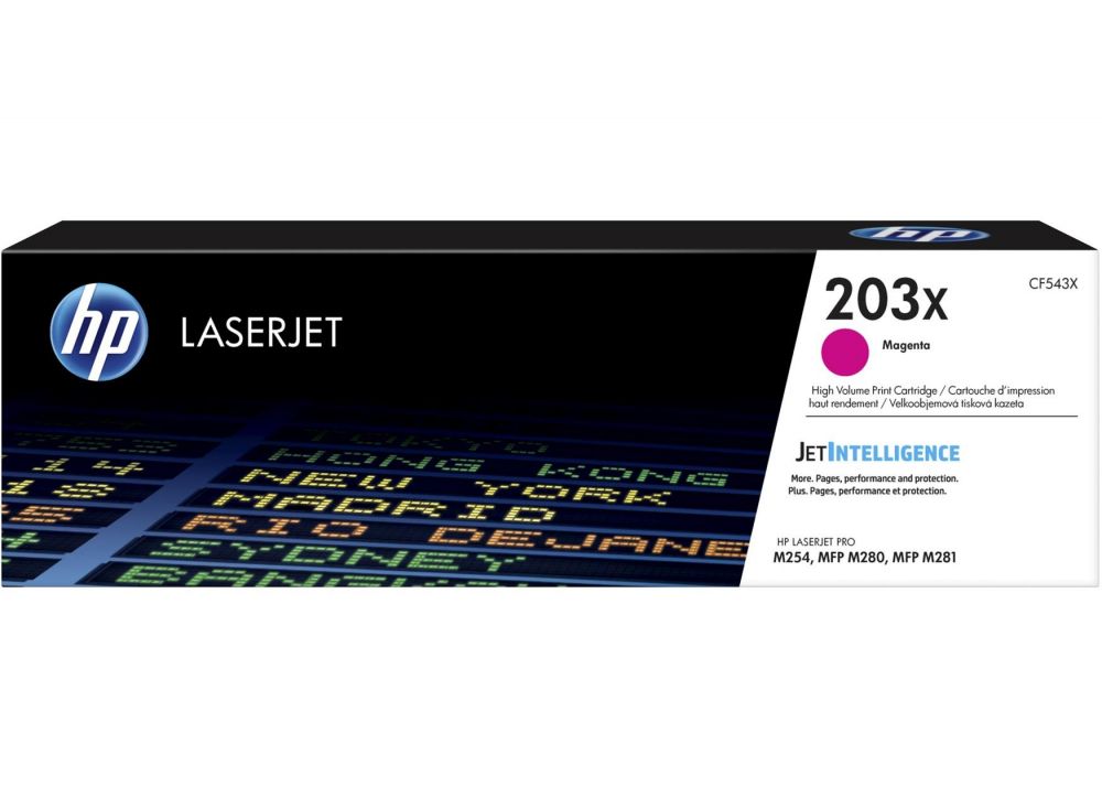 HP 203X Magenta HC LaserJet Toner 2.5K
