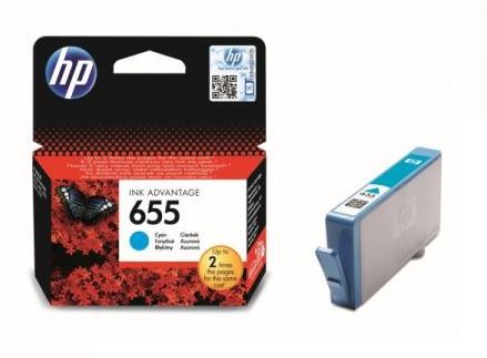 Ink HP No 655 Cyan Ink Crtr