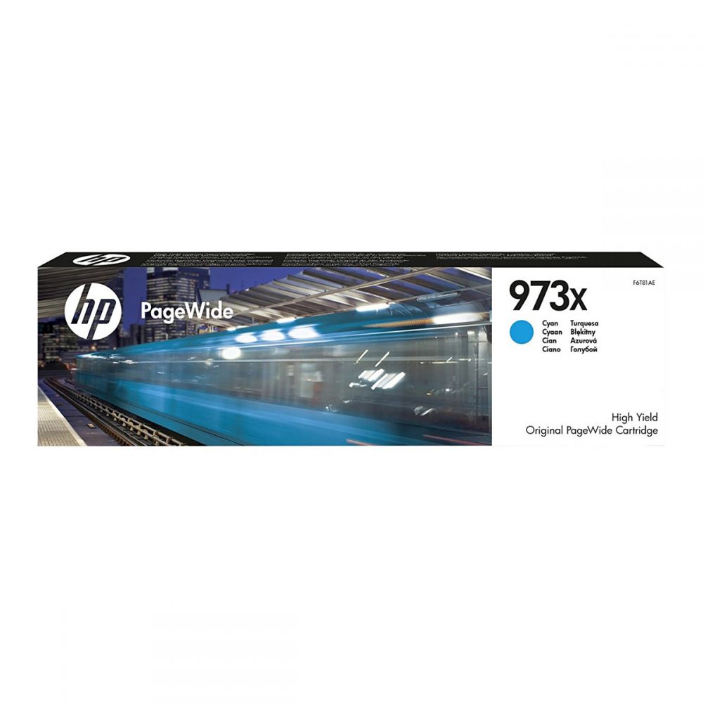 Ink HP No 973X Cyan High Yield Ink Crtr 7000 pages