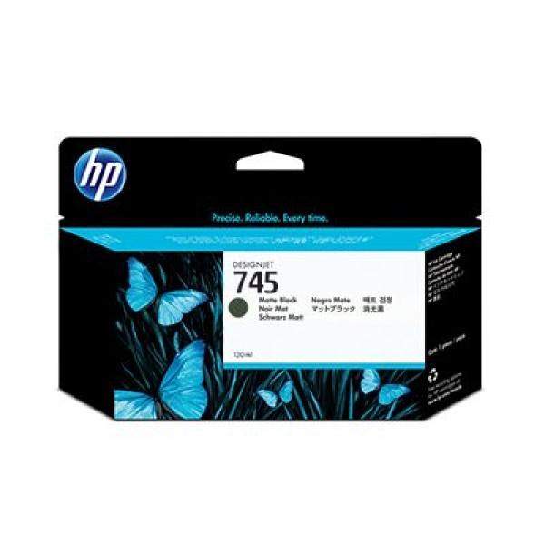 Ink HP No 745 Matte Black  - DesignJet Z2600 , Z5600 - 130ml