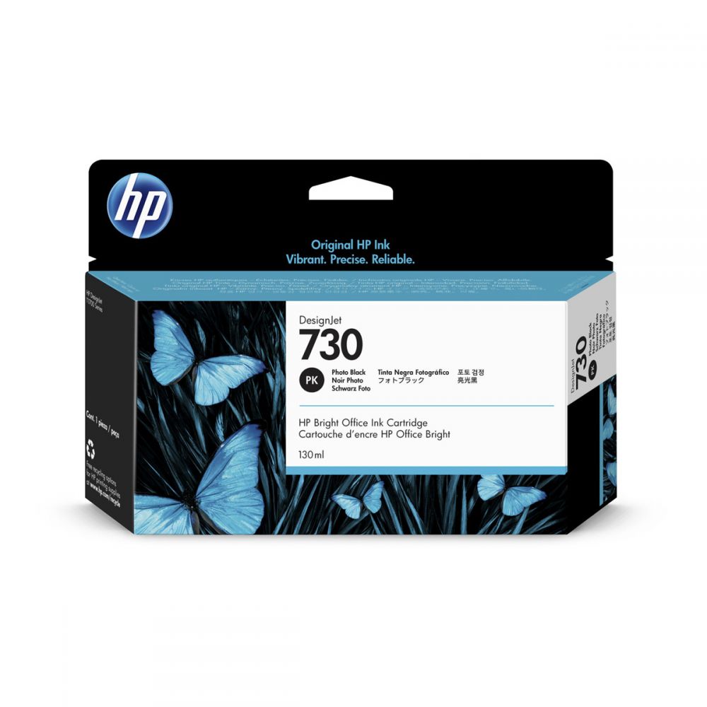 HP 730 130 ml Photo Black Ink Crtg