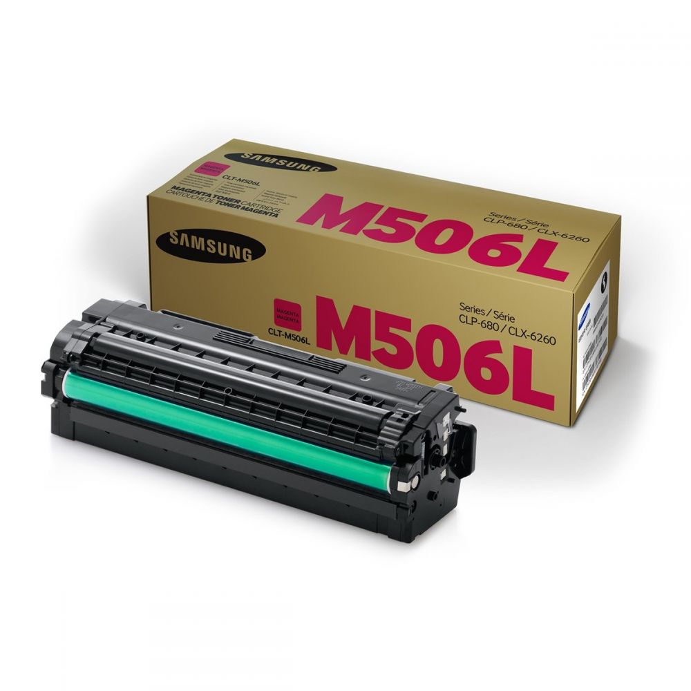 Toner Color Laser Samsung-HP CLT-M506L,ELS Magenta High Yield - 3.5k Pgs