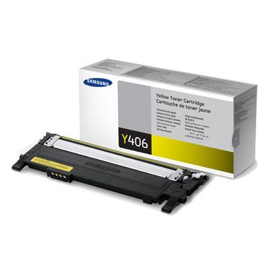 Toner Color Laser Samsung-HP CLT-Y406S,ELS Yellow - 1K Pgs
