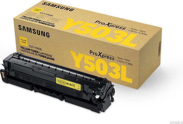 Toner Color Laser Samsung-HP CLT-Y503L,ELS Yellow - 5k Pgs