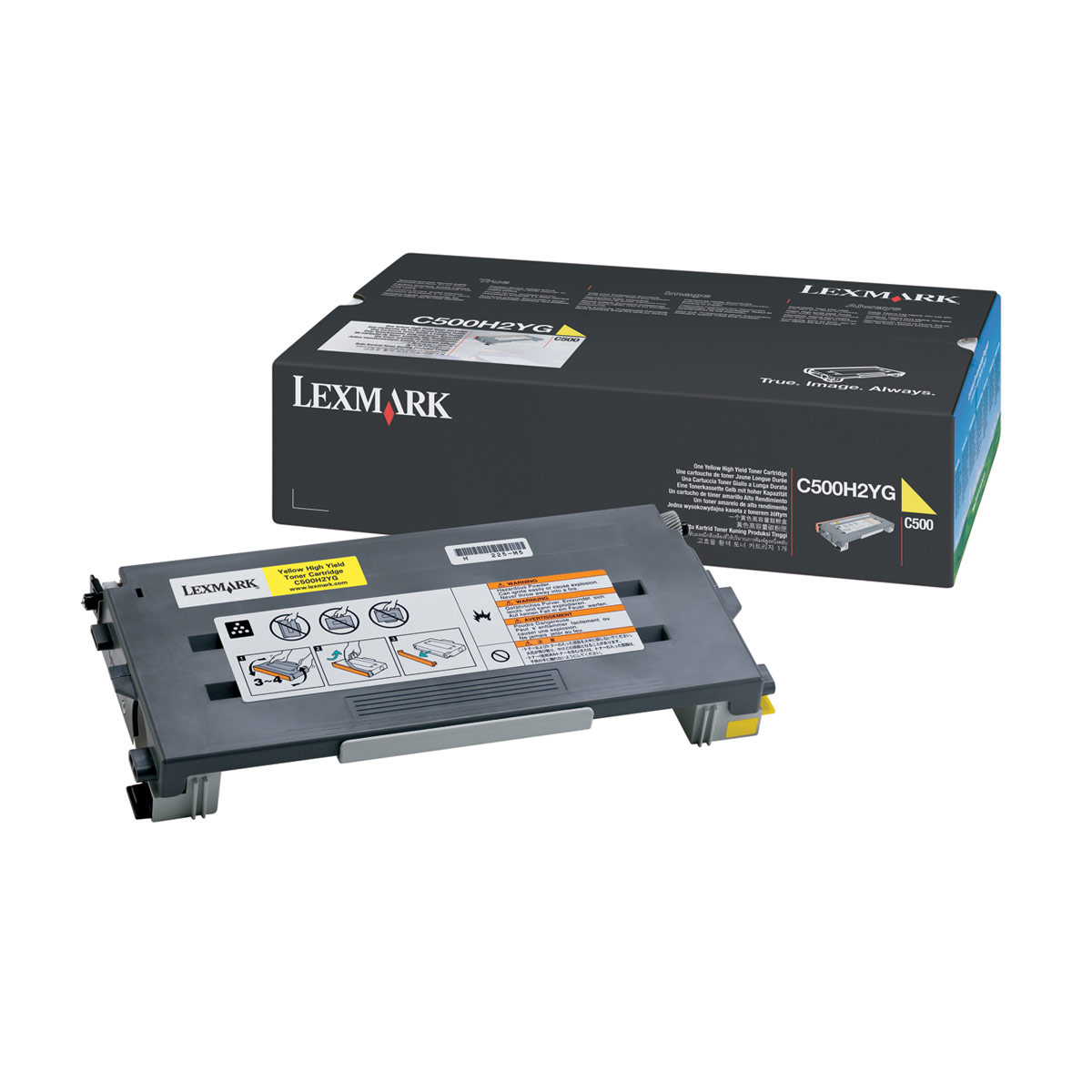 Toner Laser Lexmark C500S2YG Yellow Standard 1.5K Pgs