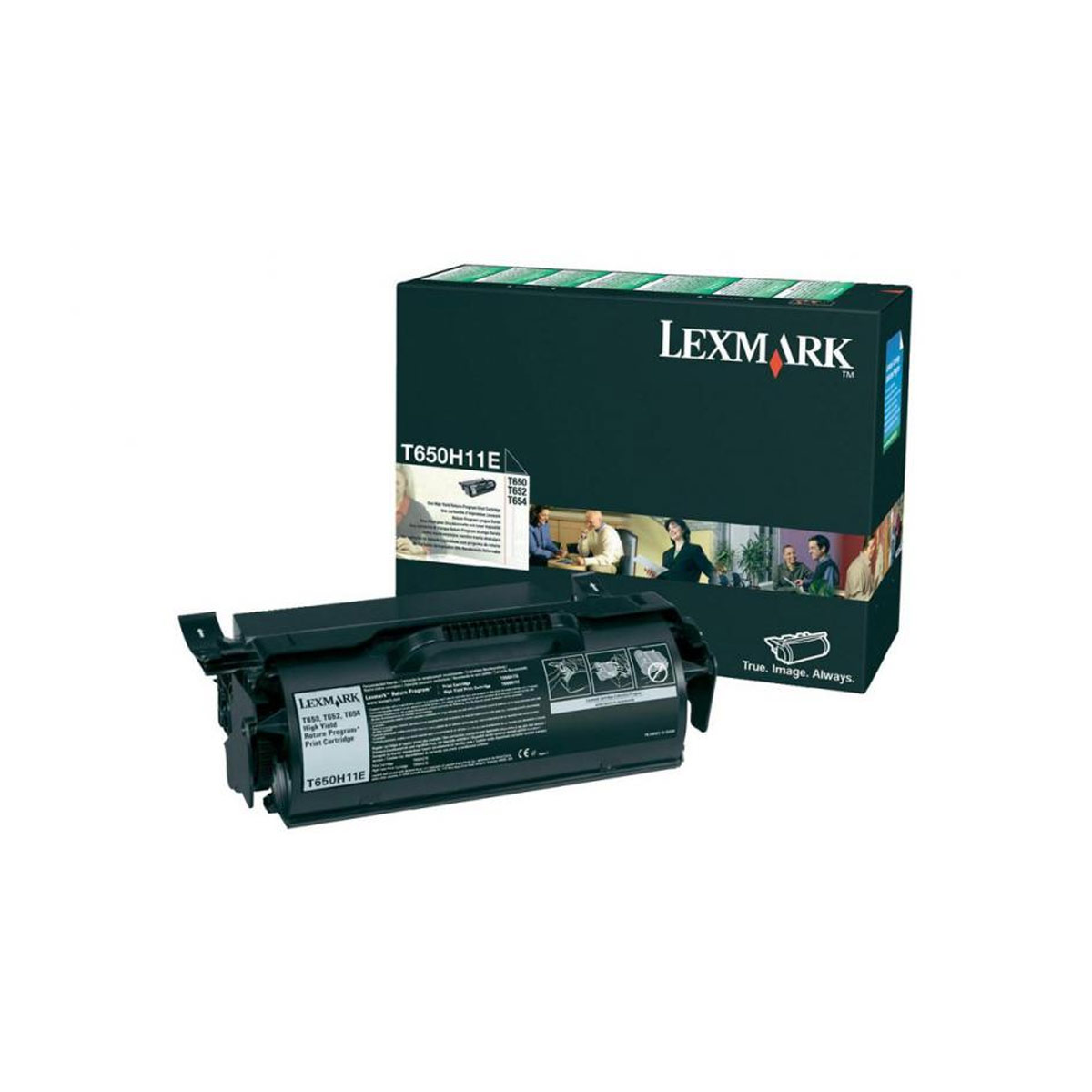Toner Laser Lexmark T650H11E Black 25K Pgs