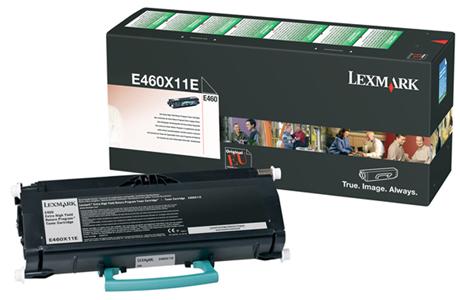 Toner Laser Lexmark 460X11E High Yield Black 15K Pgs