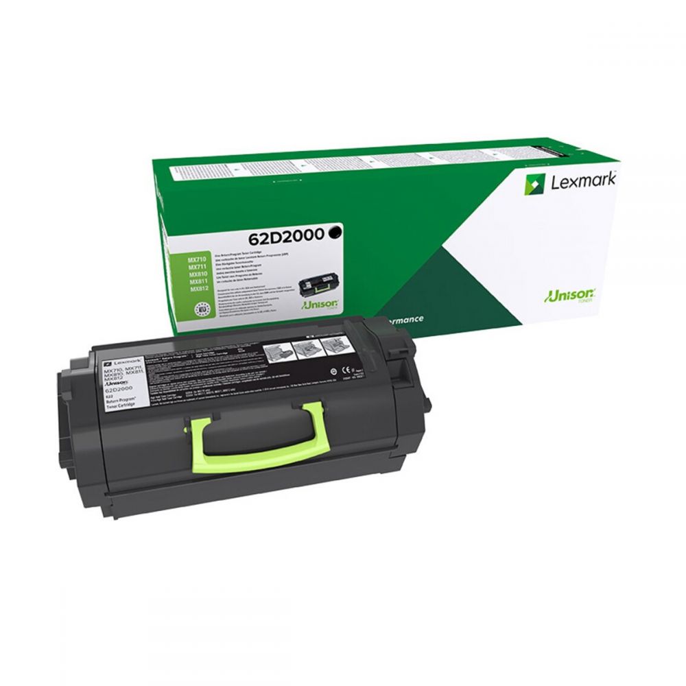 Toner Laser Lexmark 62D2000 Standard -6k Pgs