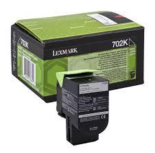 Toner Laser Lexmark 70C20K0 Standard Black -1k Pgs