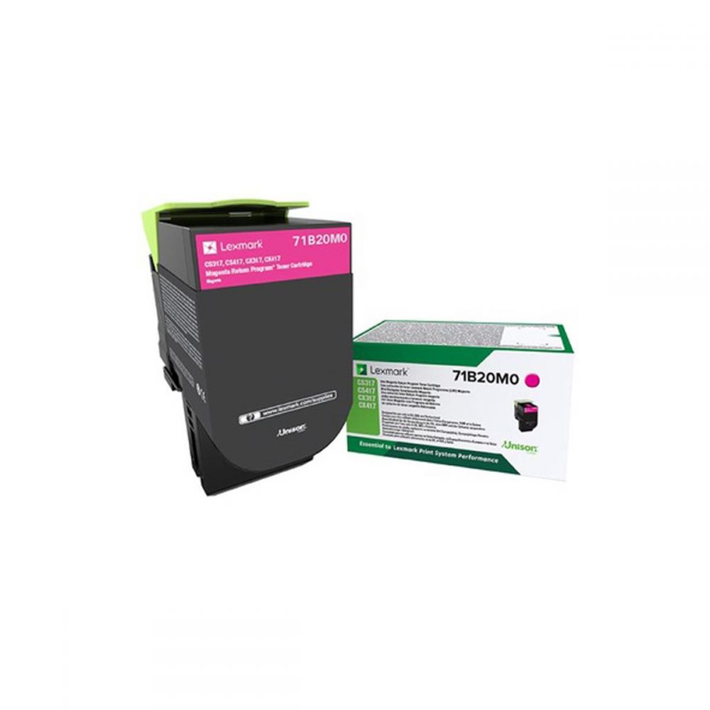 Toner Laser Lexmark 71B20M0 Standard Magenta -2.3k Pgs