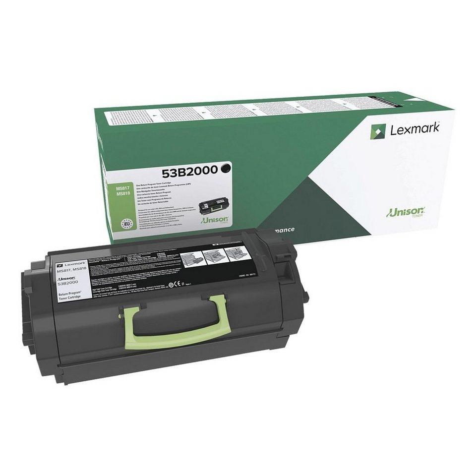 Toner Laser Lexmark 53B2000 Standard -11k Pgs
