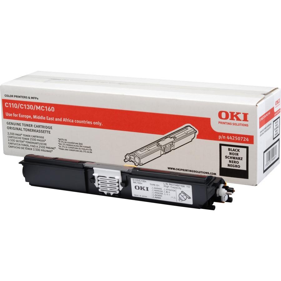 Toner Laser Oki 44250724 Black 2.5K Pgs