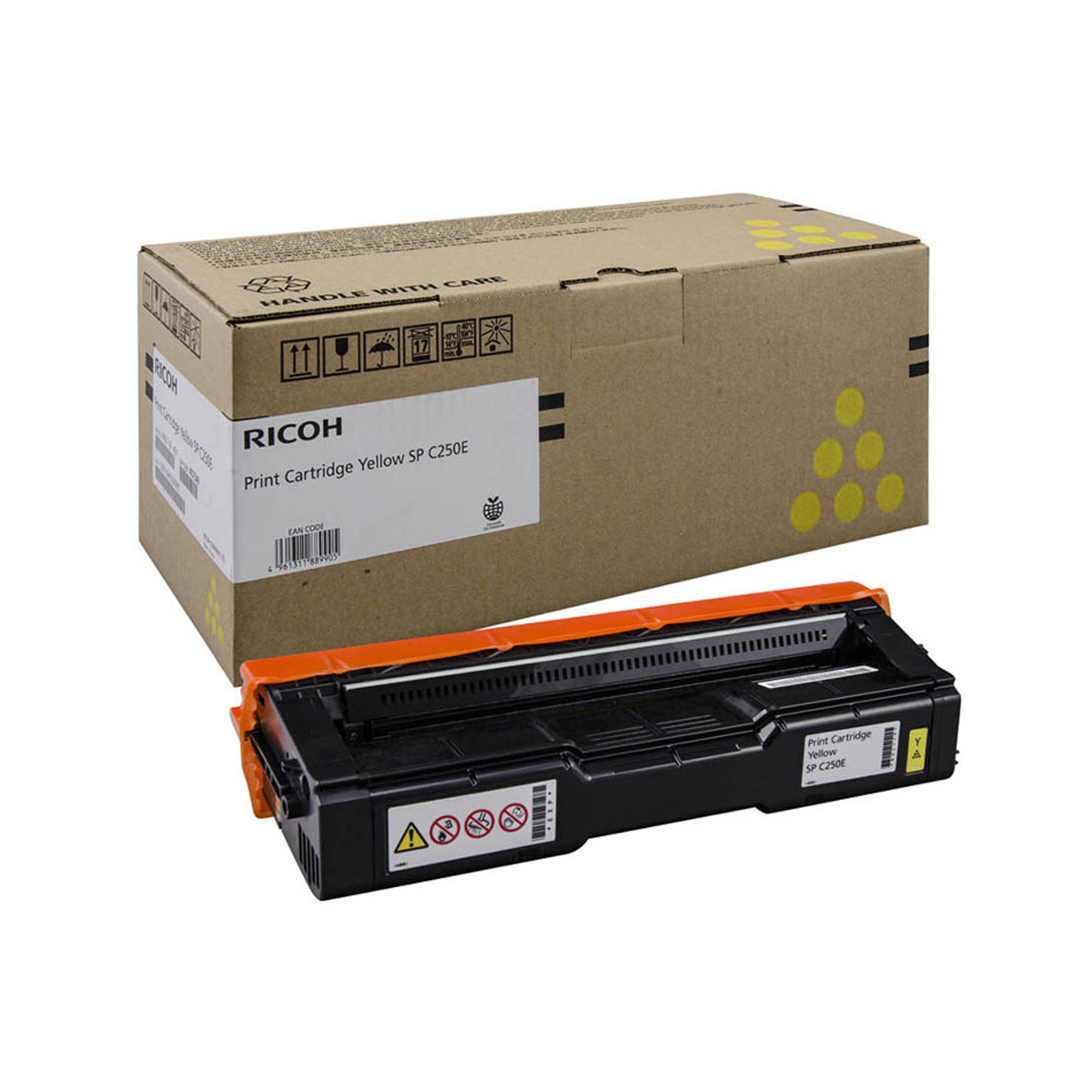 Toner Color Laser Ricoh TONYC250E 407546 Yellow 1.6k Pgs