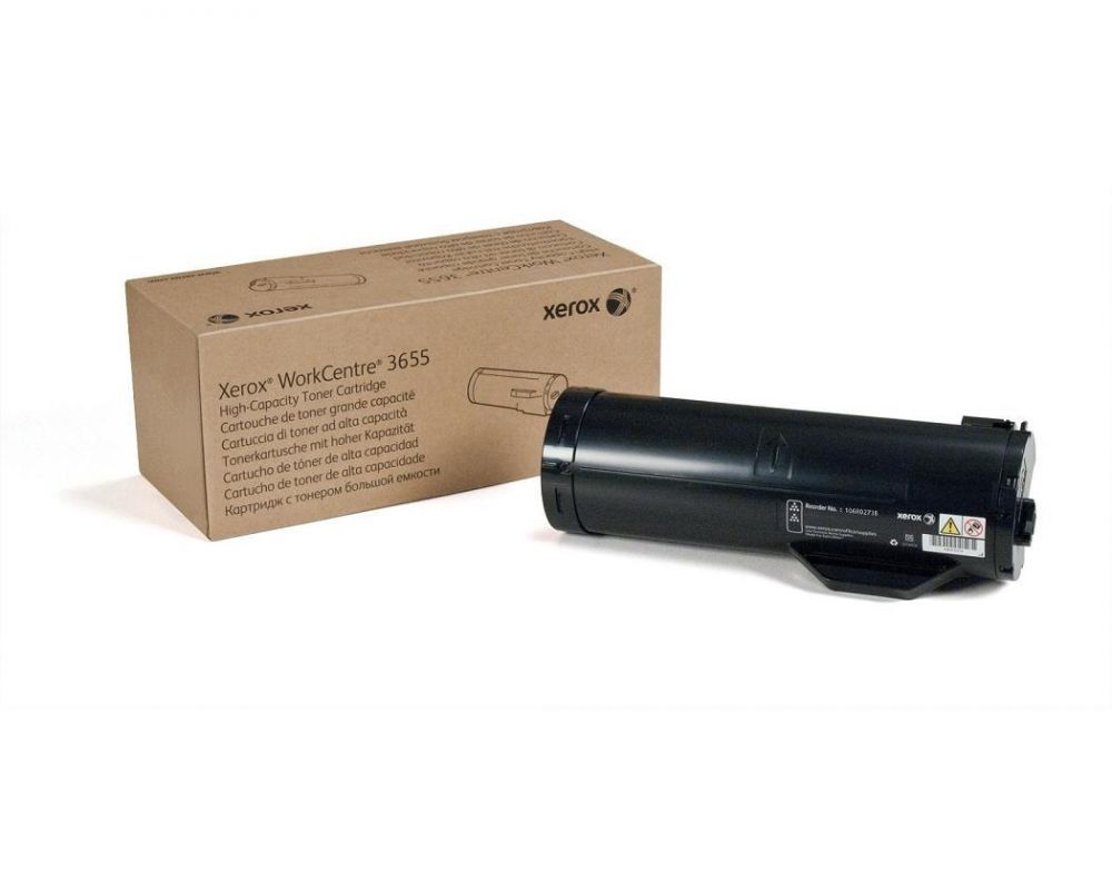 Toner Copier Xerox 106R02738 Black Hi Capacity 14.4k Pgs