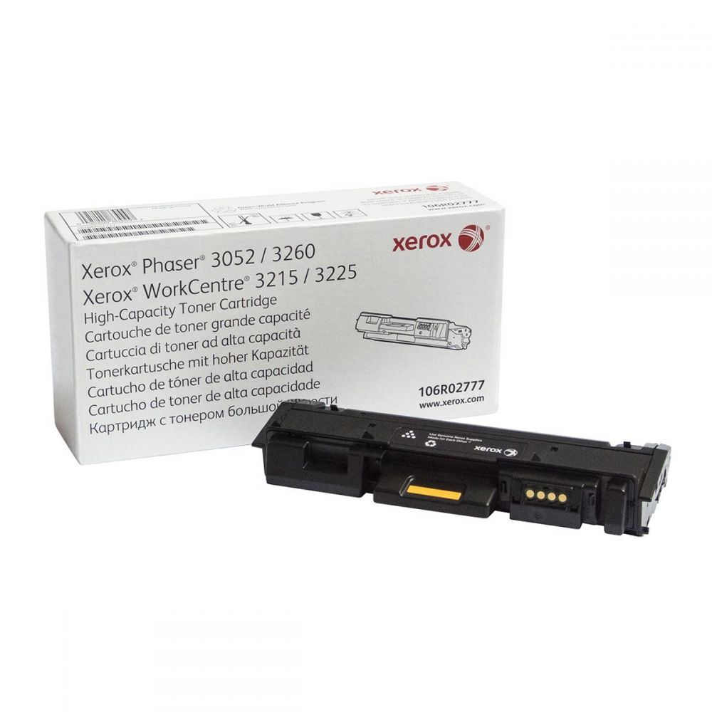 Toner Copier Xerox 106R02777 Black 3k Pgs