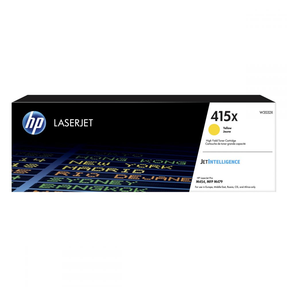 HP 415X Yellow LaserJet Toner Cartridge W2032X