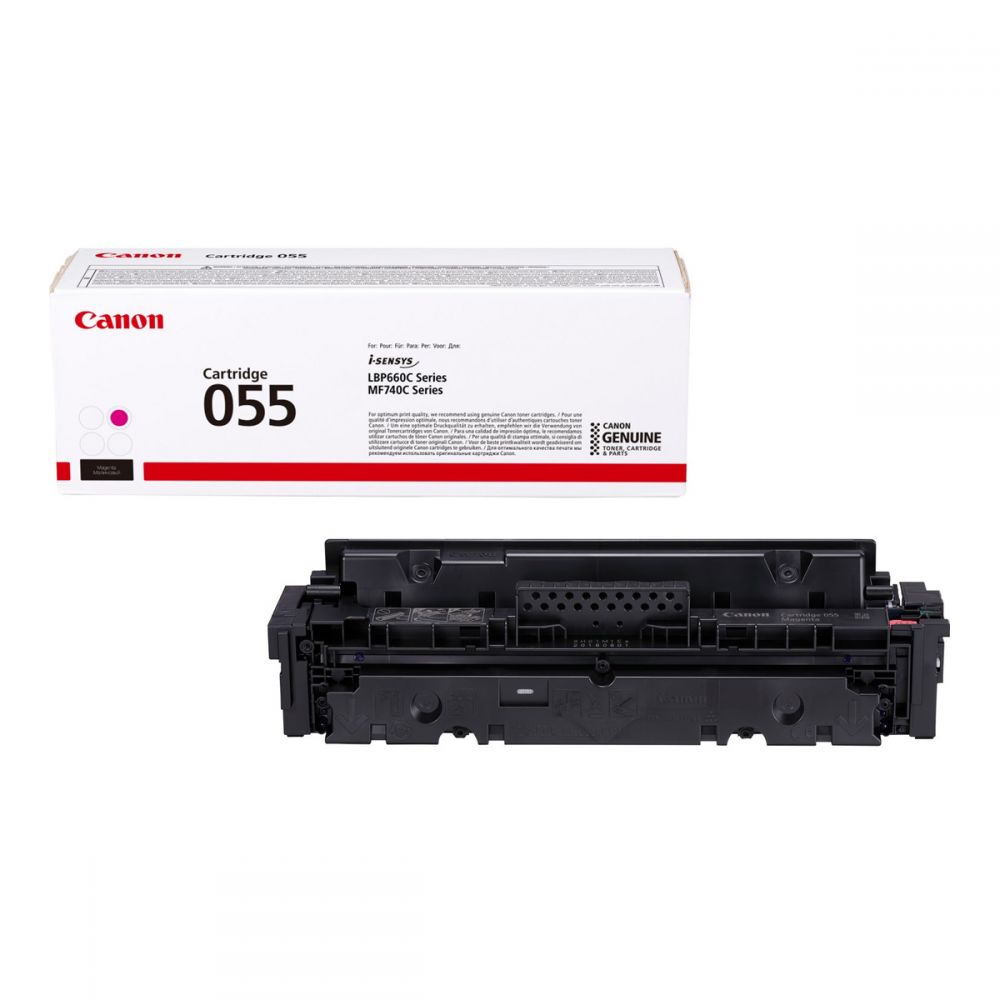 Toner Laser Canon Crtr CRG-055M Magenta - 2.1K Pgs