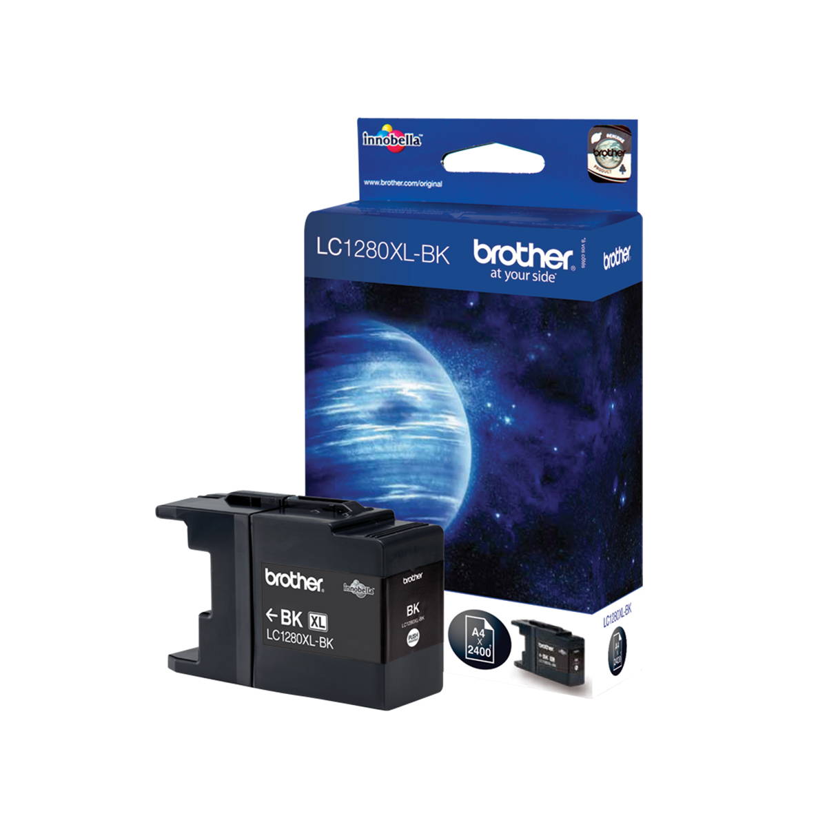 Ink Brother LC-1280XLBK High Yield Black - 2.400Pgs