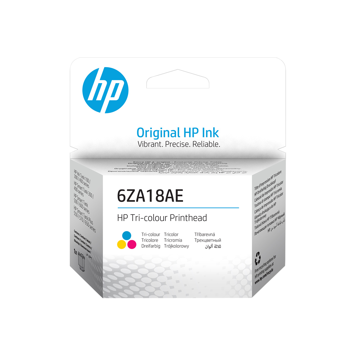 Ink HP 6ZA18AE Printhead Tri-Colour