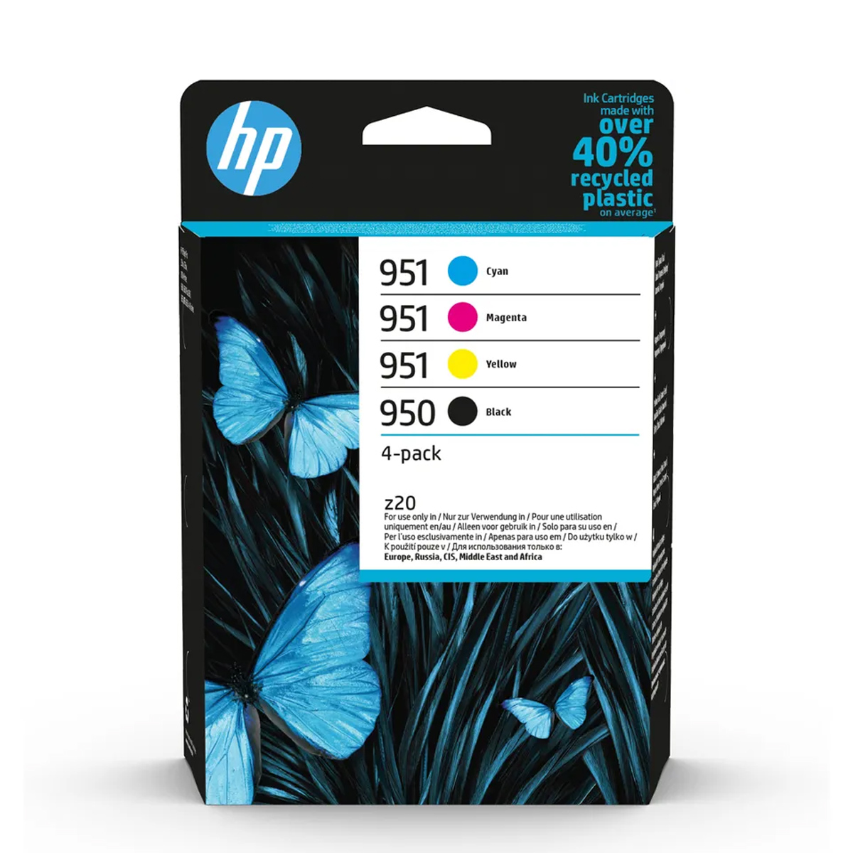 HP 950 Black - 951 CMY Original Ink Cartridge 4-Pack