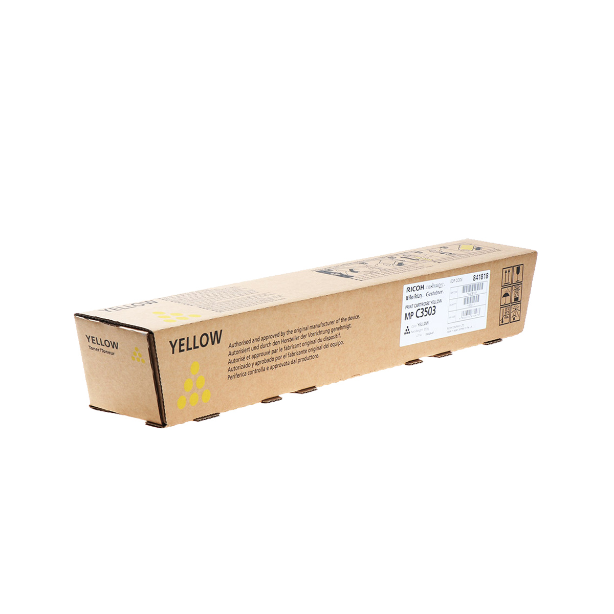 Toner Copier  Ricoh MP C3503 Yellow - 18K Pgs