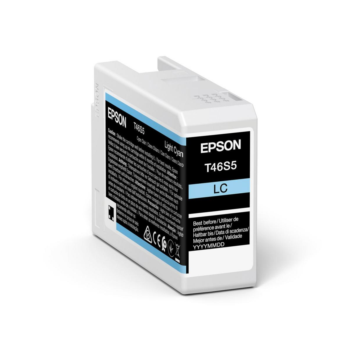 Ink Epson T46S5 C13T46S500 Light Cyan - 25ml