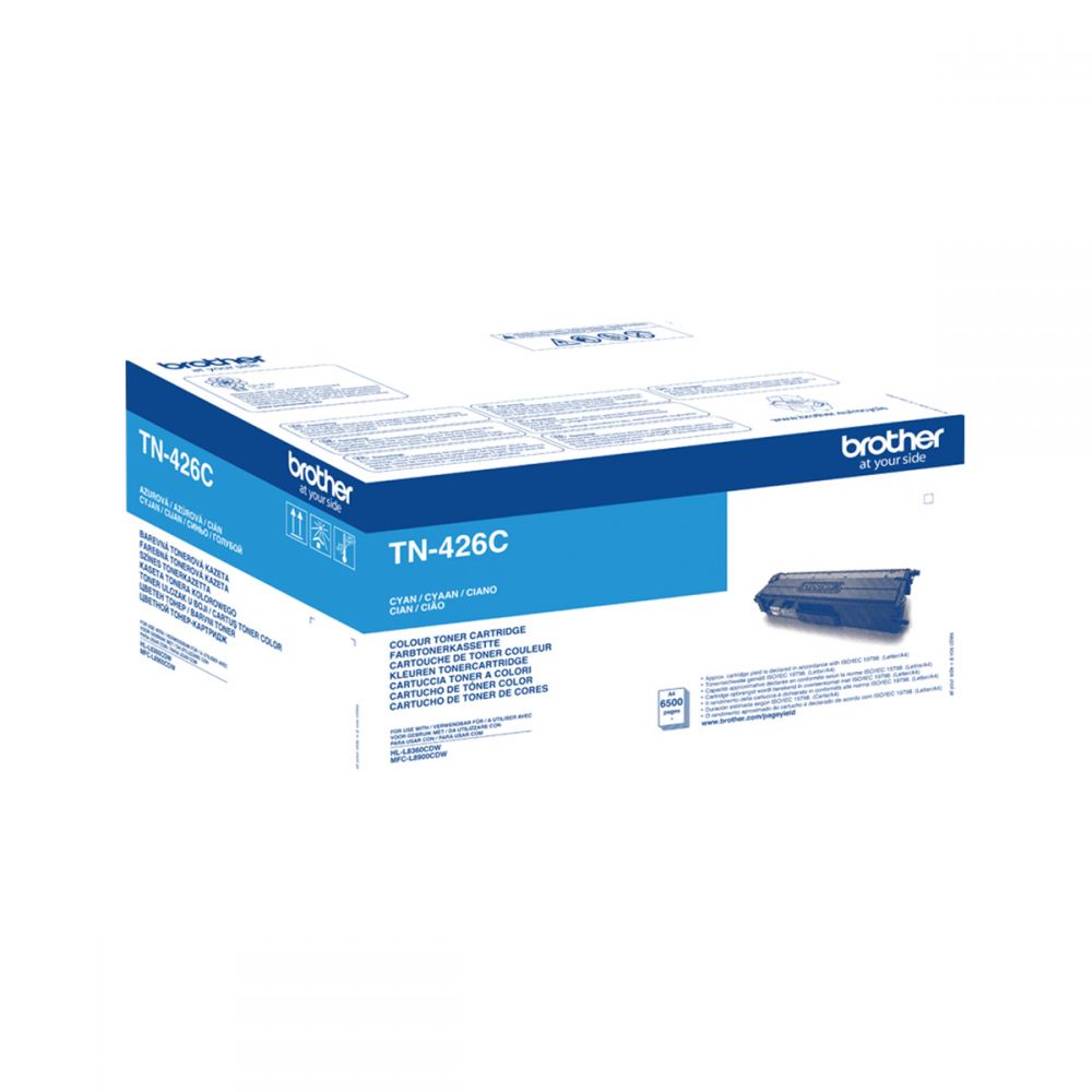 Toner Laser Brother TN-426C EHC Cyan - 6,5K Pgs