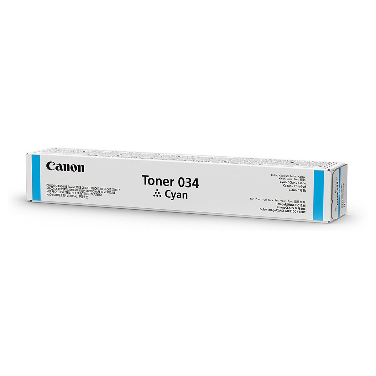 Toner Laser Canon Crtr T034C Cyan - 7,3K Pgs