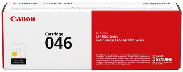 Toner Laser Canon Crtr CRG-046Y Yellow - 2,3K Pgs