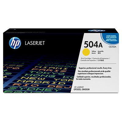 Toner Laser HP LJ Color CP3525 Yellow