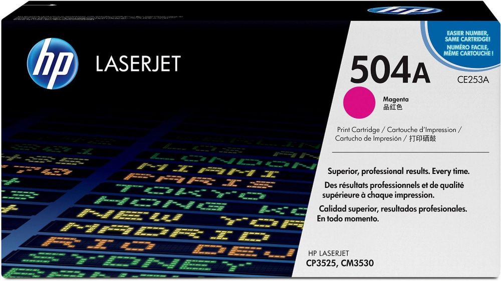 Toner Laser HP LJ Color CP3525 Magenta